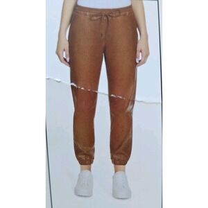 Nine West Women's Coated Pull on Jogger in Camel Size‎ XX-Large NWT
